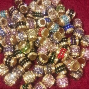 Large Lot Of European Beads